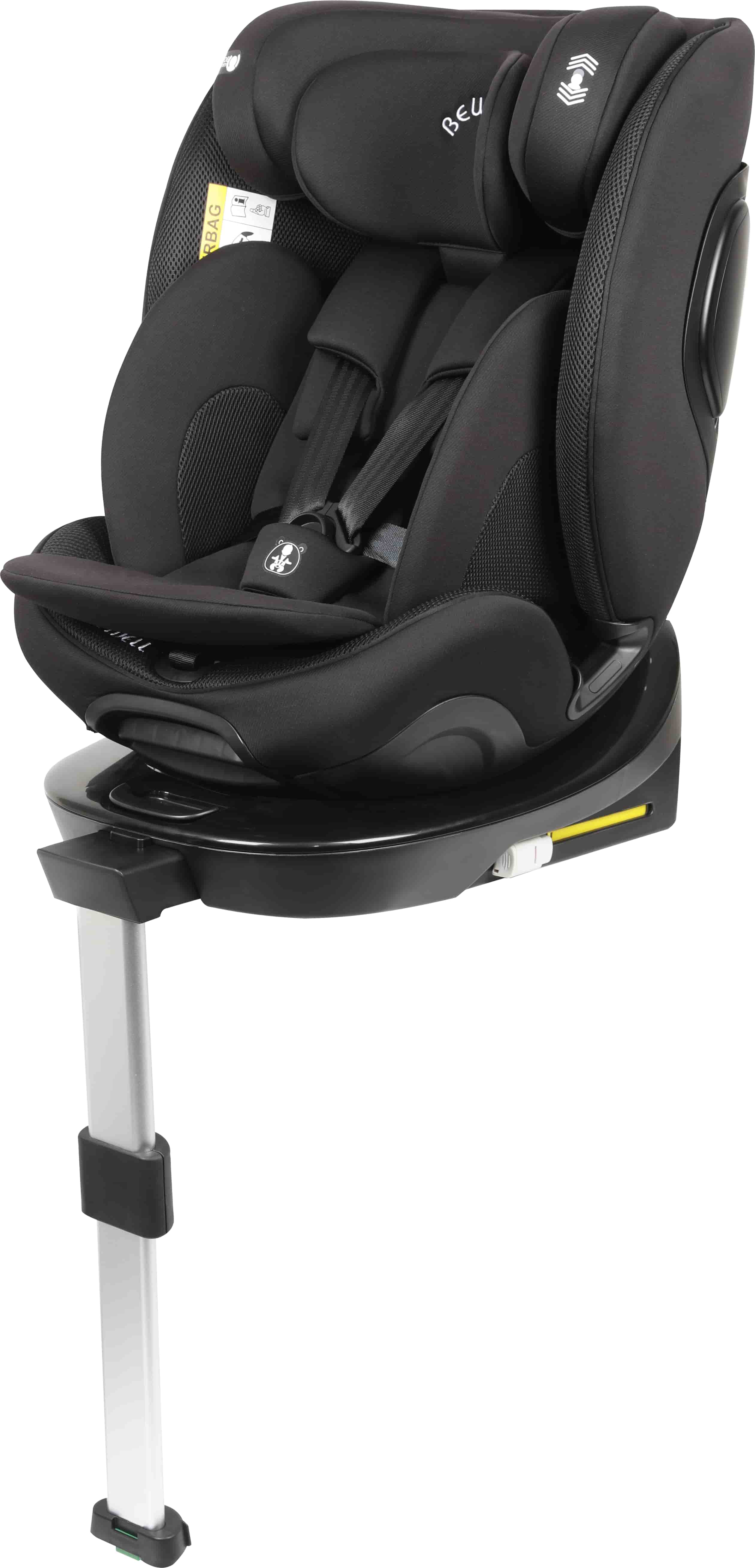 ISOFIX és támasztó lábú autós biztonsági gyermekülés baba számára 40-150 cm